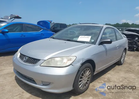 2005 Honda Civic Lx из США, поврежденный, VIN 1HGEM22515L078695
